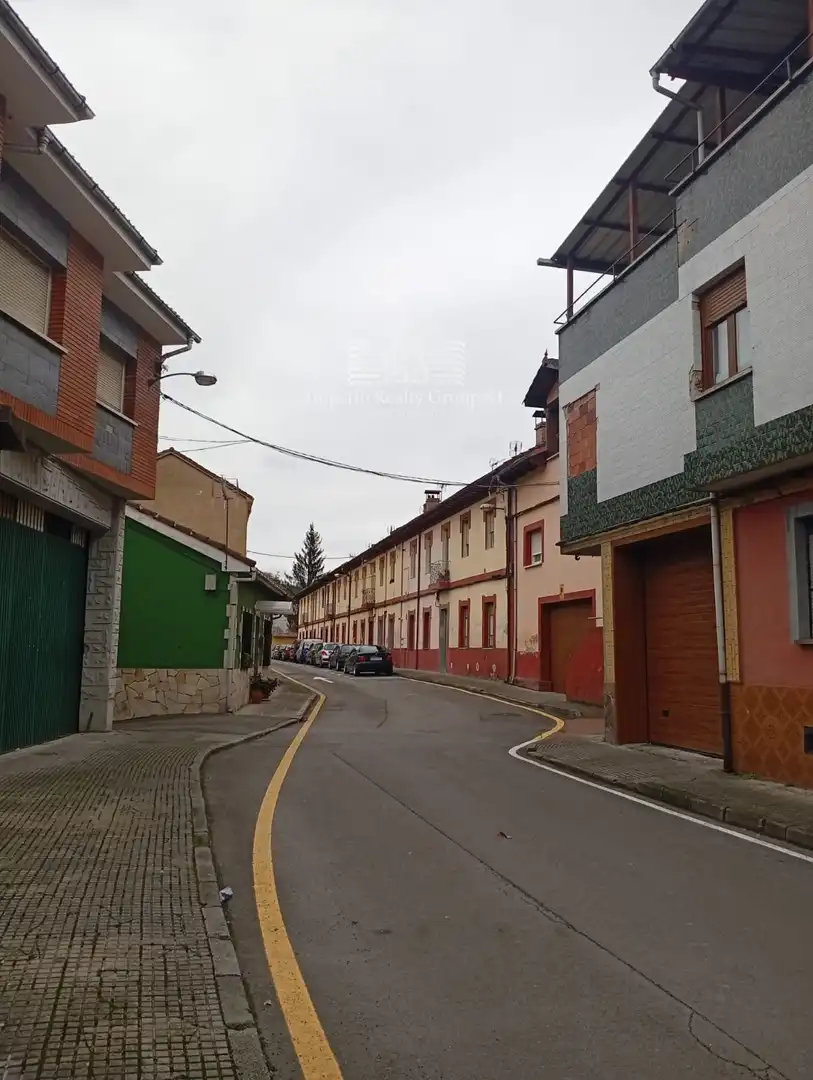 Vista exterior de Piso en venta en Mieres (Asturias) con Jardín privado y Terraza