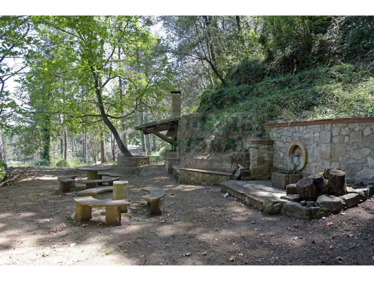 Jardí de Finca rústica en venda en Tordera amb Calefacció i Piscina