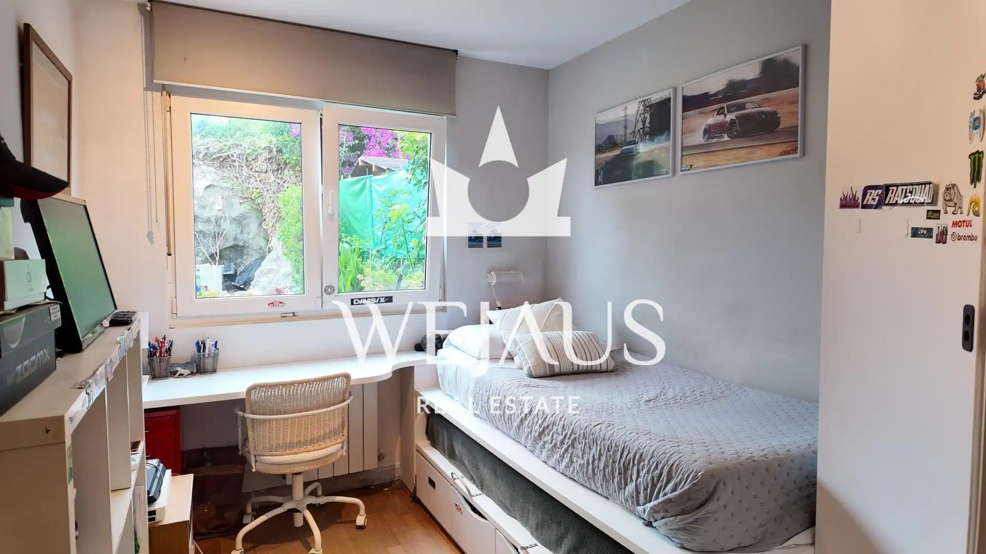 Schlafzimmer von Wohnung zum Verkauf in Piélagos mit Heizung, Privatgarten und Parkett