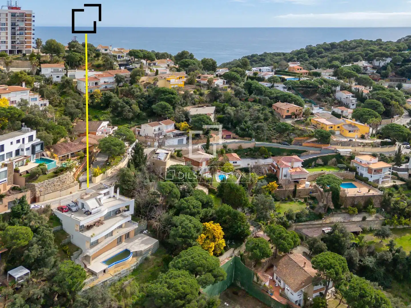 Vista exterior de Casa o xalet en venda en Lloret de Mar amb Aire condicionat, Calefacció i Terrassa