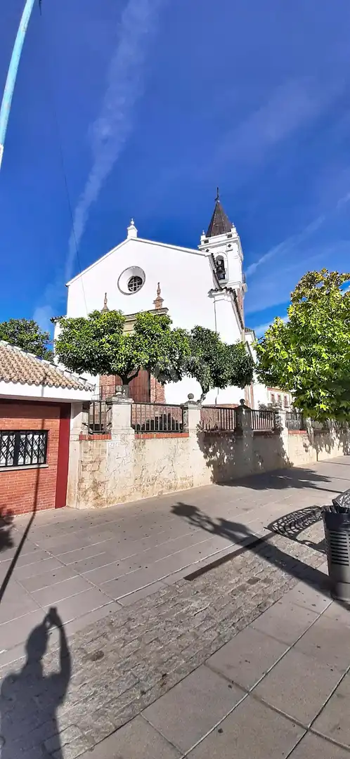 Vista exterior de Casa o chalet en venta en Las Navas de la Concepción con Aire acondicionado y Terraza