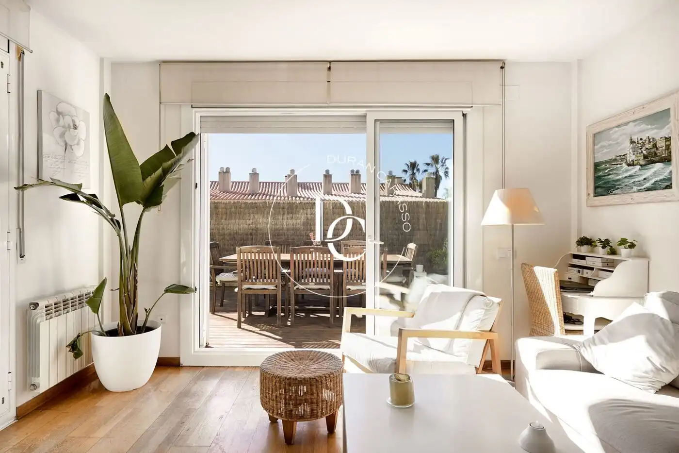 Exterior view of Duplexes for sale in Sitges  with Air Conditioner, Heating and Terrace