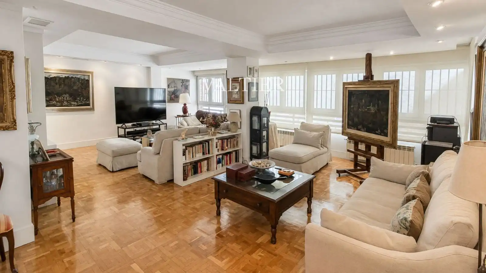 Sala de estar de Piso en venta en Madrid con Aire acondicionado, Calefacción y Terraza