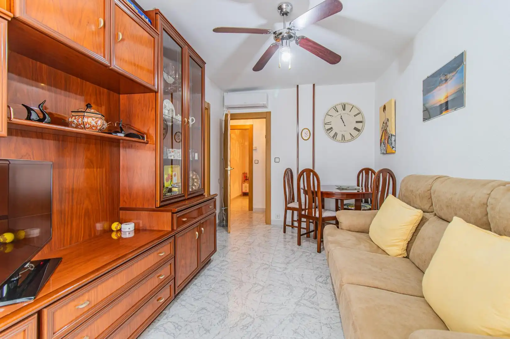 Sala de estar de Piso en venta en Delicias
