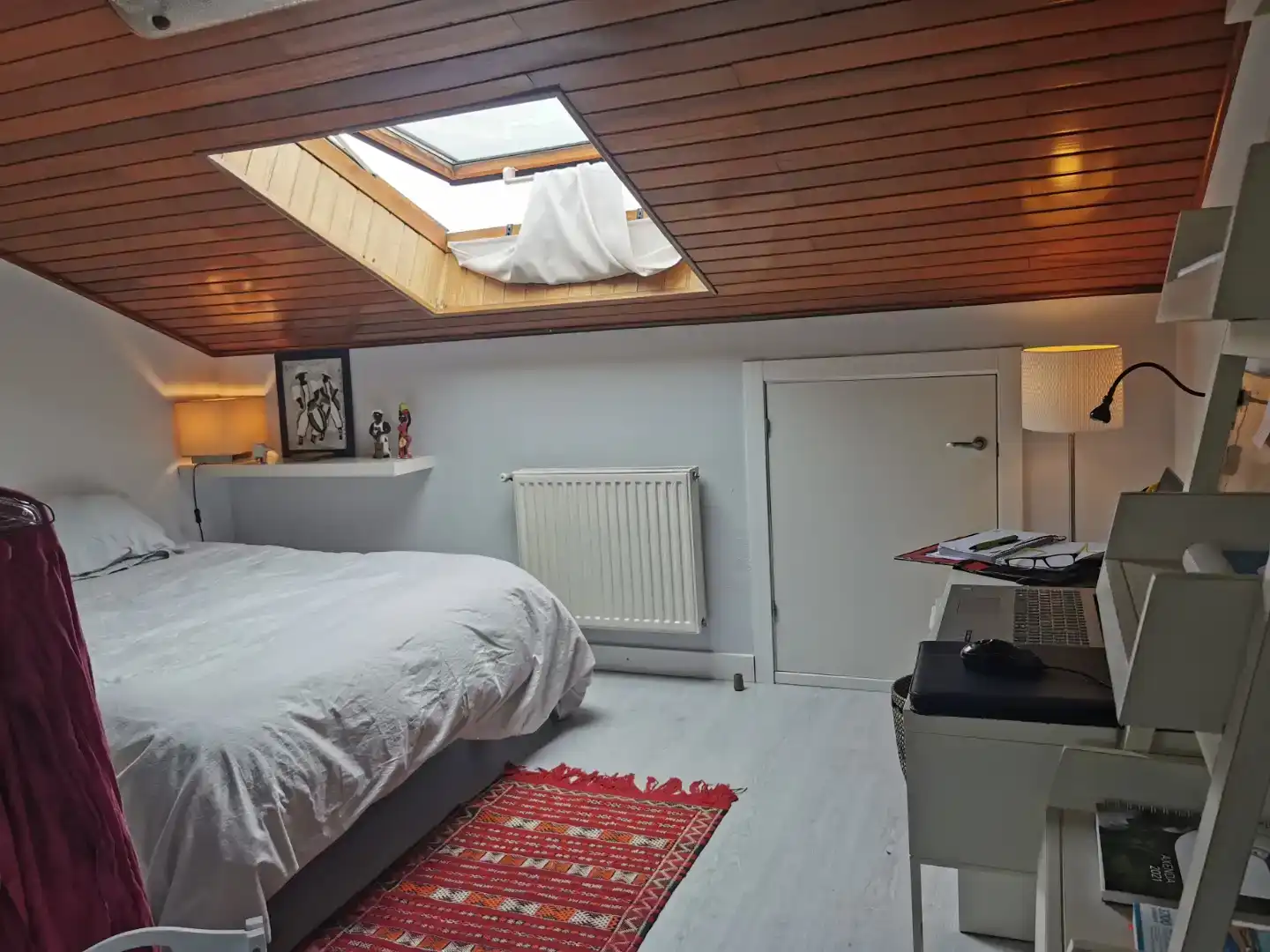 Dormitori de Casa o xalet en venda en Oroso amb Jardí privat, Parquet i Forn