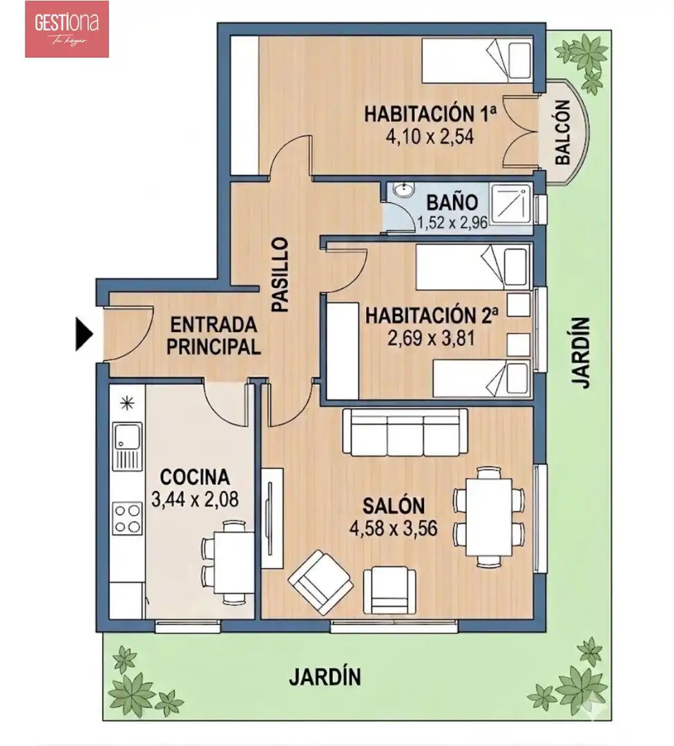 Apartamento en venta en Noja con Calefacción, Trastero y Amueblado