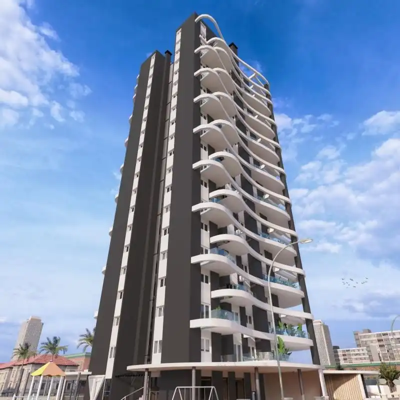 Vista exterior de Apartamento en venta en Calpe / Calp con Jacuzzi y Piscina comunitaria