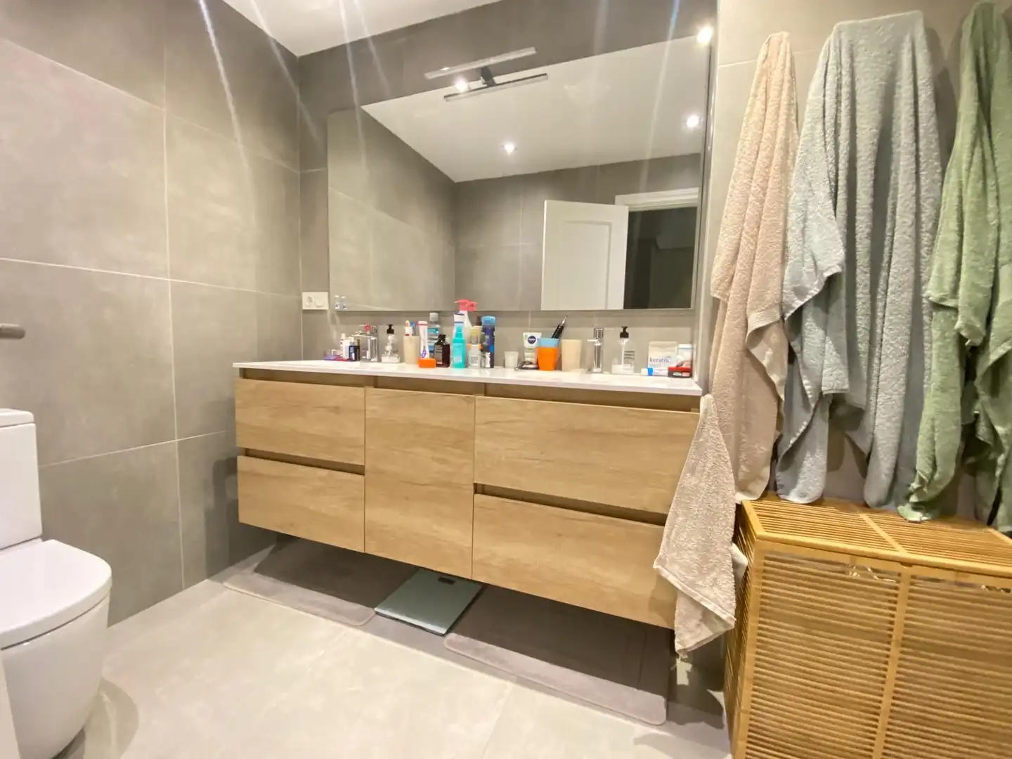 Badezimmer von Maisonette zum Verkauf in Donostia - San Sebastián  mit Heizung, Privatgarten und Terrasse
