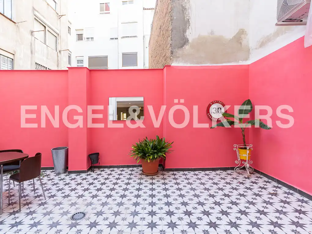 Terrassa de Pis de lloguer en Valencia amb Aire condicionat, Calefacció i Terrassa