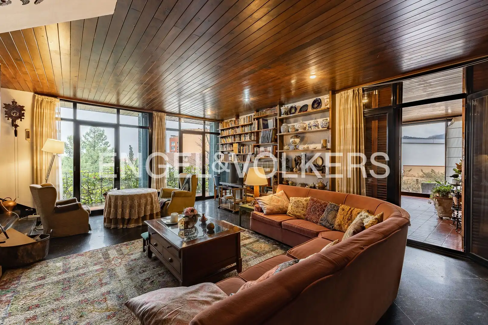 Living room of Houses for sale in Mataró  with Heating, Private garden and Terrace