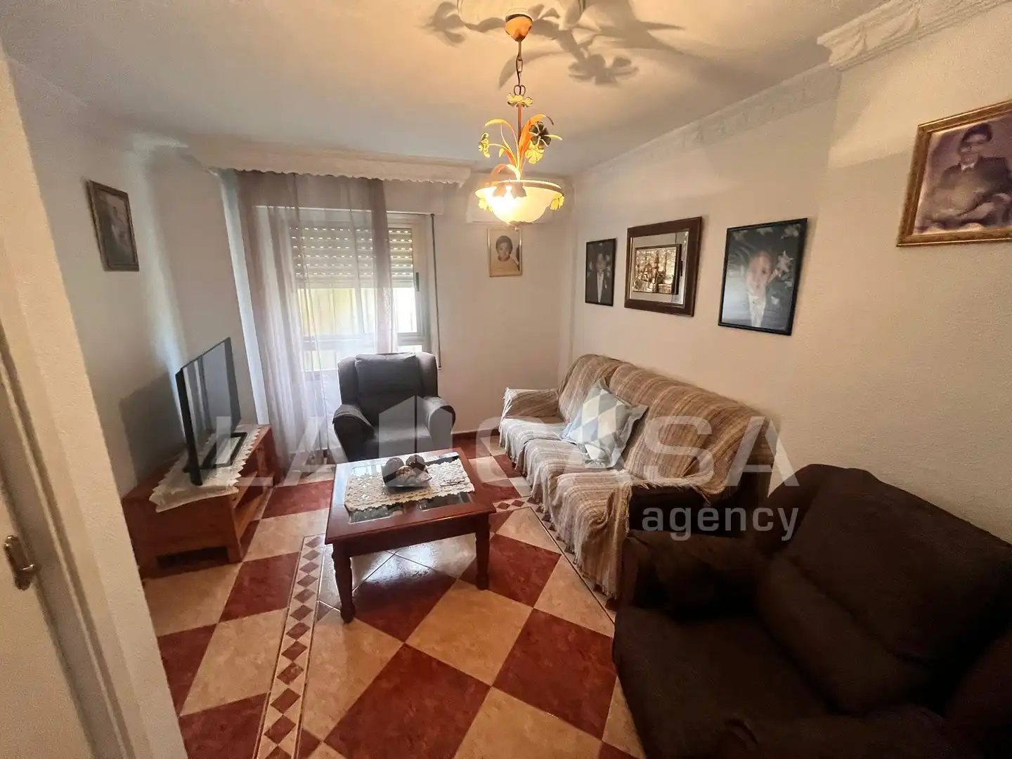 Living room of Flat for sale in Algeciras  with Balcony