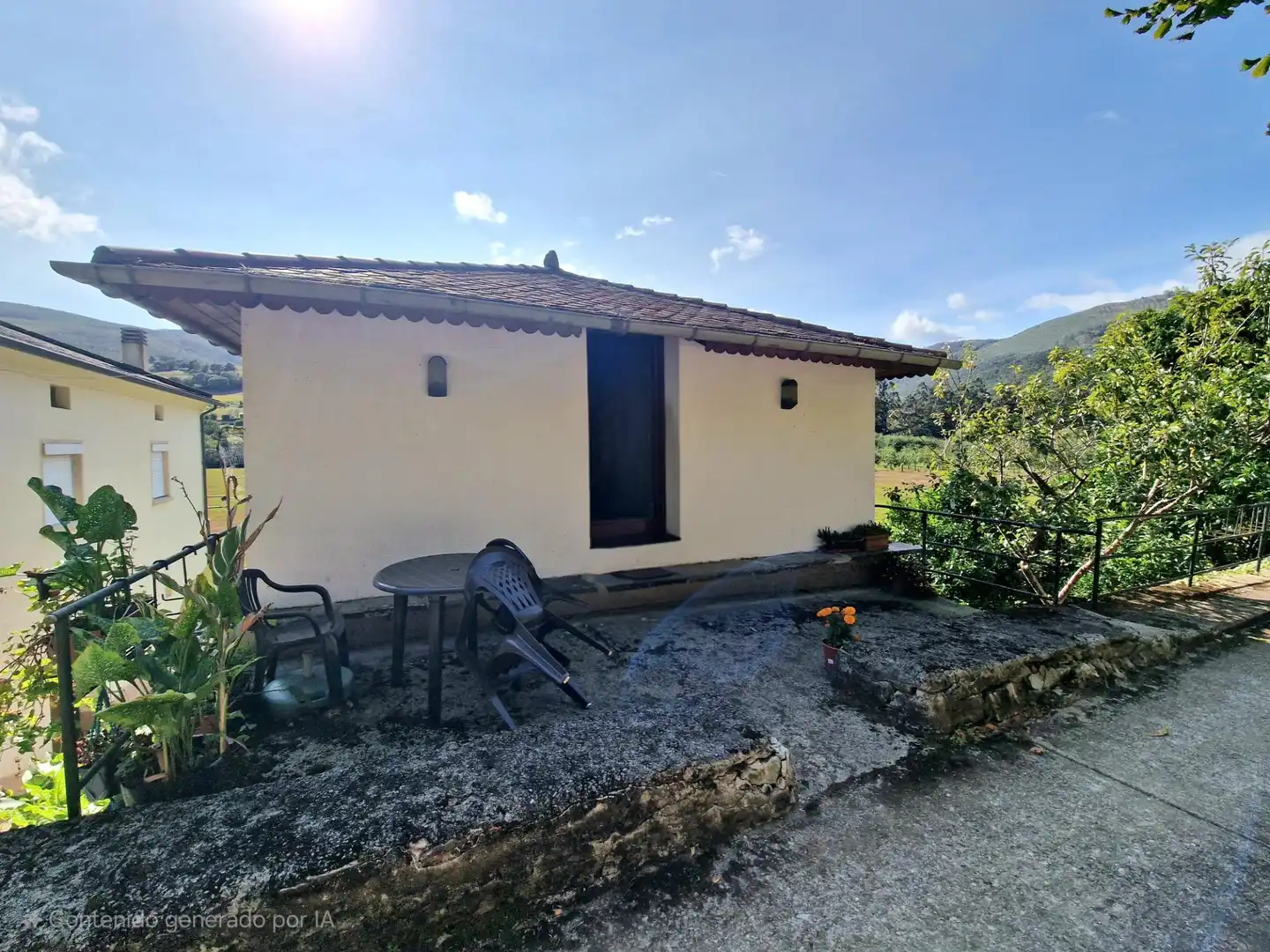 Vista exterior de Casa o xalet en venda en San Tirso de Abres amb Calefacció, Jardí privat i Traster