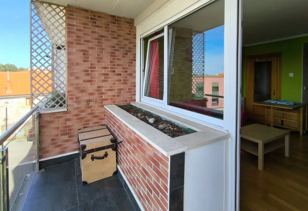 Balcony of Flat for sale in Miengo  with Heating and Terrace