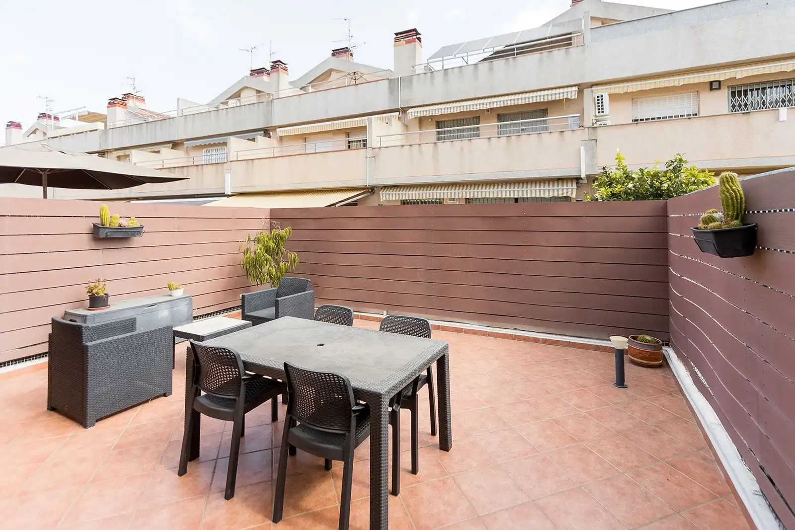 Terrassa de Casa adosada en venda en Tortosa amb Aire condicionat, Calefacció i Jardí privat
