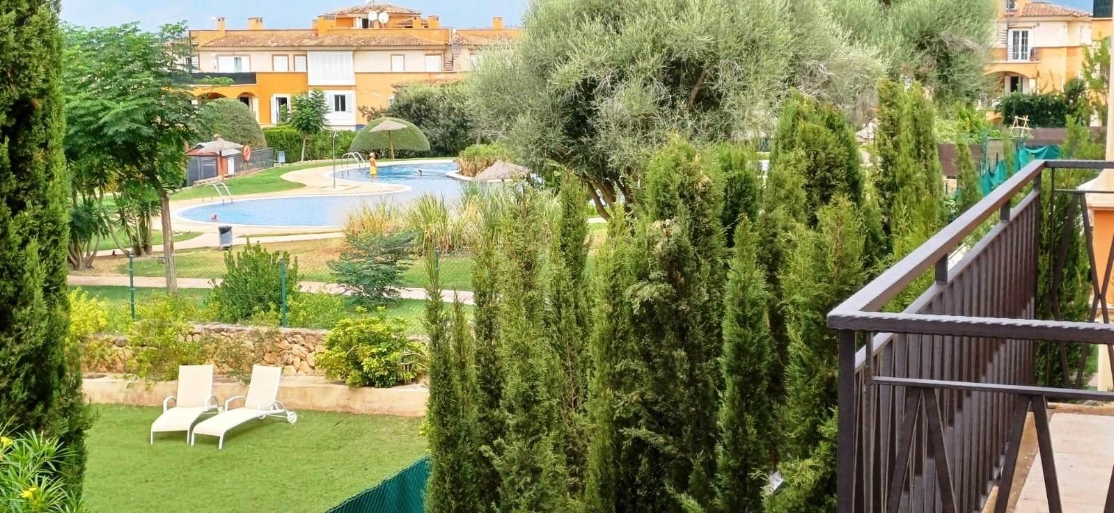 Jardí de Pis de lloguer en  Palma de Mallorca amb Aire condicionat, Calefacció i Jardí privat