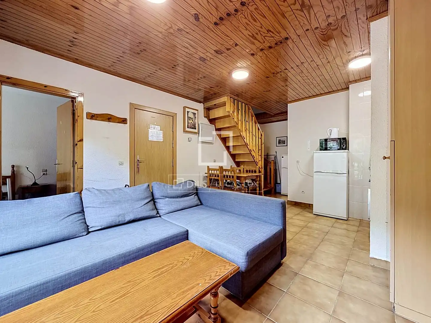 Sala de estar de Piso de alquiler en Canillo con Calefacción, Parquet y Terraza