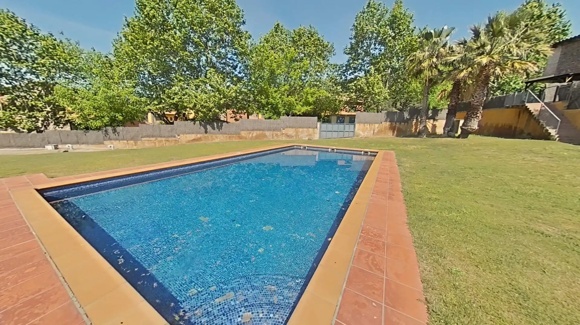 Piscina de Casa o xalet en venda en Campins amb Calefacció, Jardí privat i Terrassa