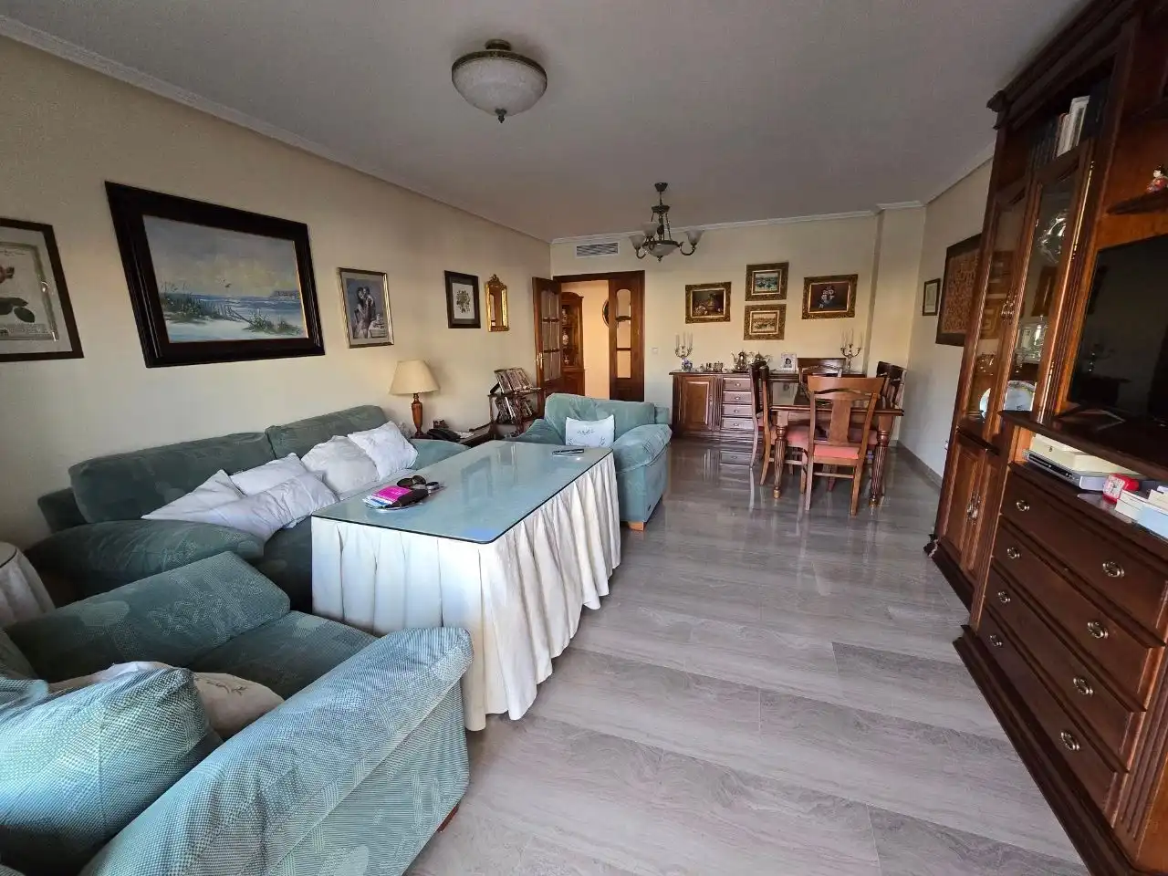 Sala d'estar de Pis en venda en  Córdoba Capital amb Aire condicionat, Terrassa i Balcó
