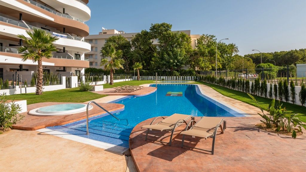 Piscina de Apartament en venda en Sant Llorenç des Cardassar amb Aire condicionat, Calefacció i Terrassa