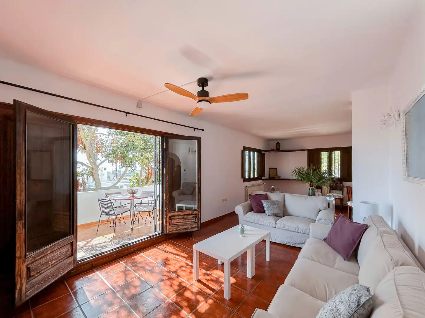 Living room of Houses for rent in Peñíscola / Peníscola  with Private garden, Terrace and Furnished