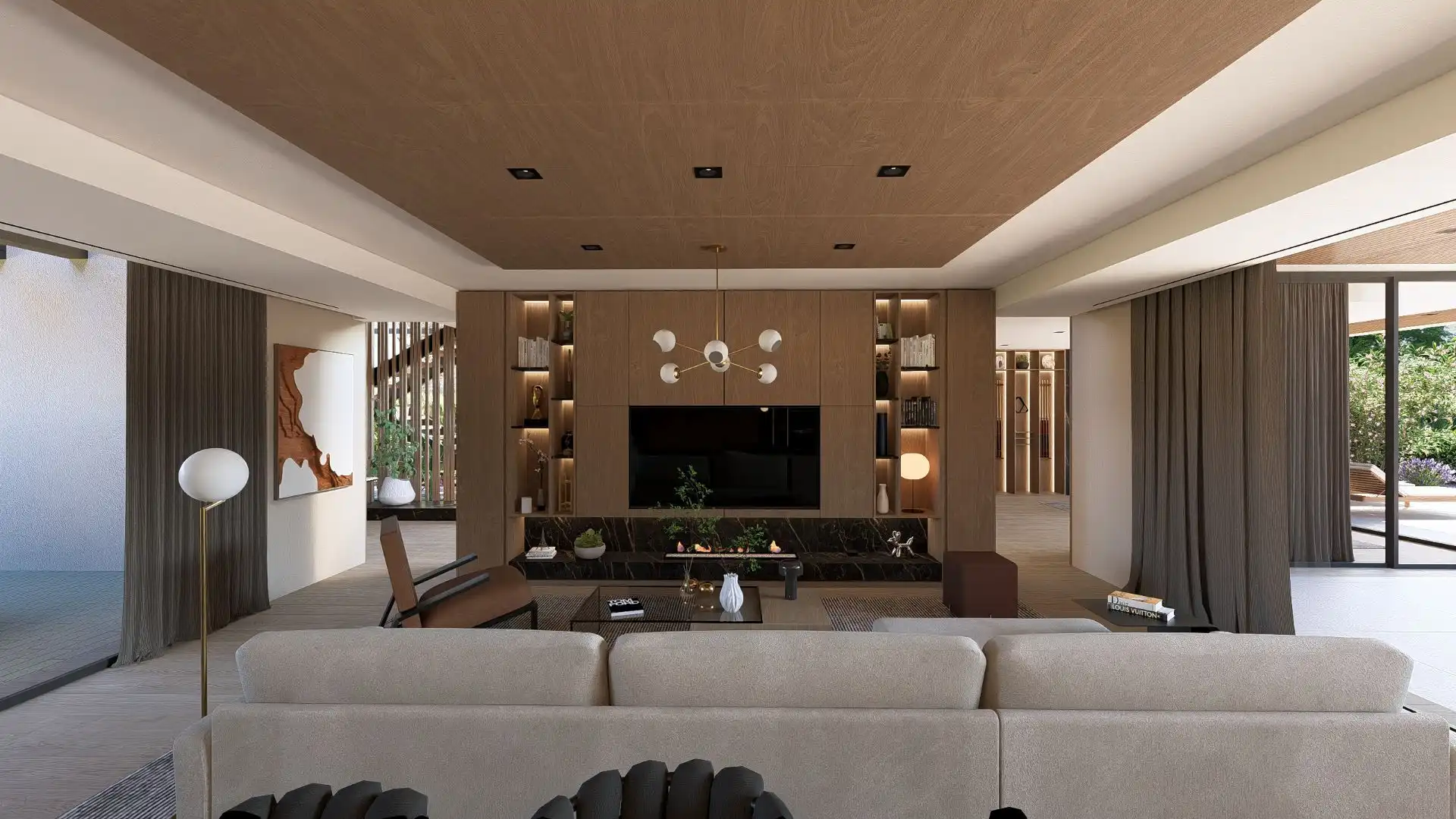 Living room of Houses for sale in Murcia  with Air Conditioner, Heating and Private garden