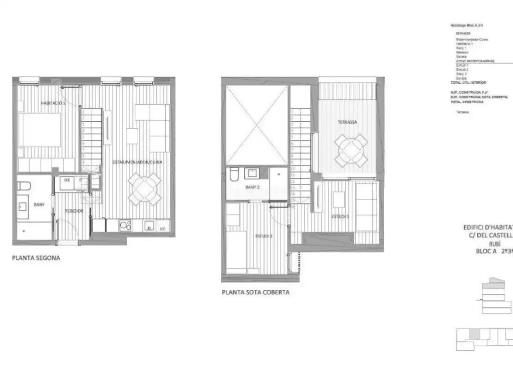 Maisonette mit Aufzug zum Verkauf in Calle Castell