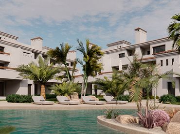 Appartement compact avec piscine à vendre à Las Lomas de Rame - Bahía Bella