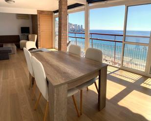 Dining room of Apartment to rent in Benidorm  with Air Conditioner and Heating