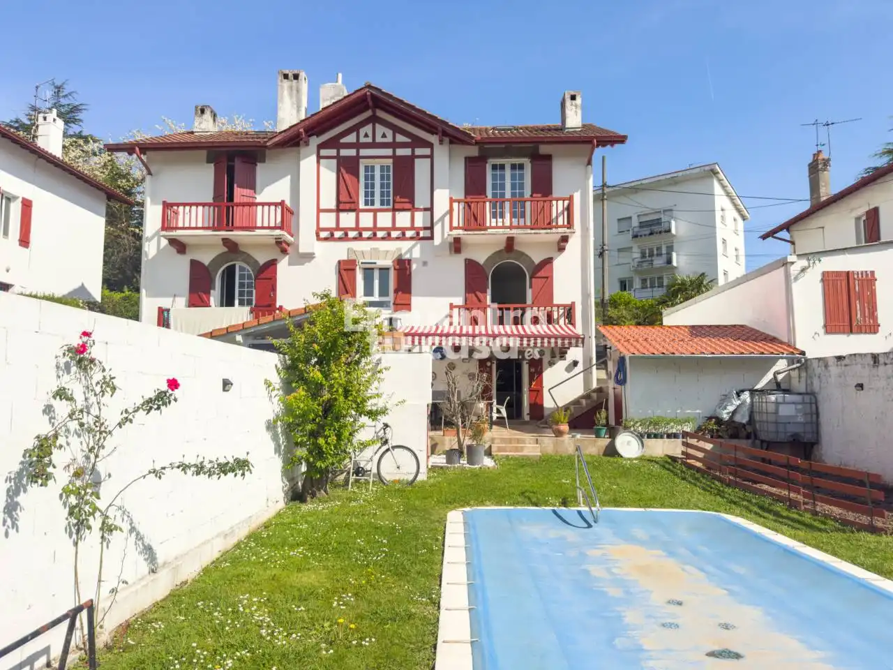 Vista exterior de Casa o chalet en venta en Hendaye con Calefacción, Jardín privado y Parquet