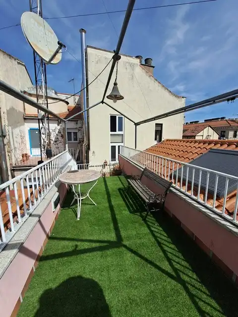 Terrace of Flat for rent in Salamanca  with Air Conditioner, Heating and Parquet flooring