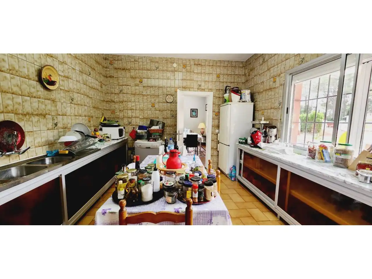 Cocina de Casa o chalet en venta en Rubí con Calefacción, Jardín privado y Parquet