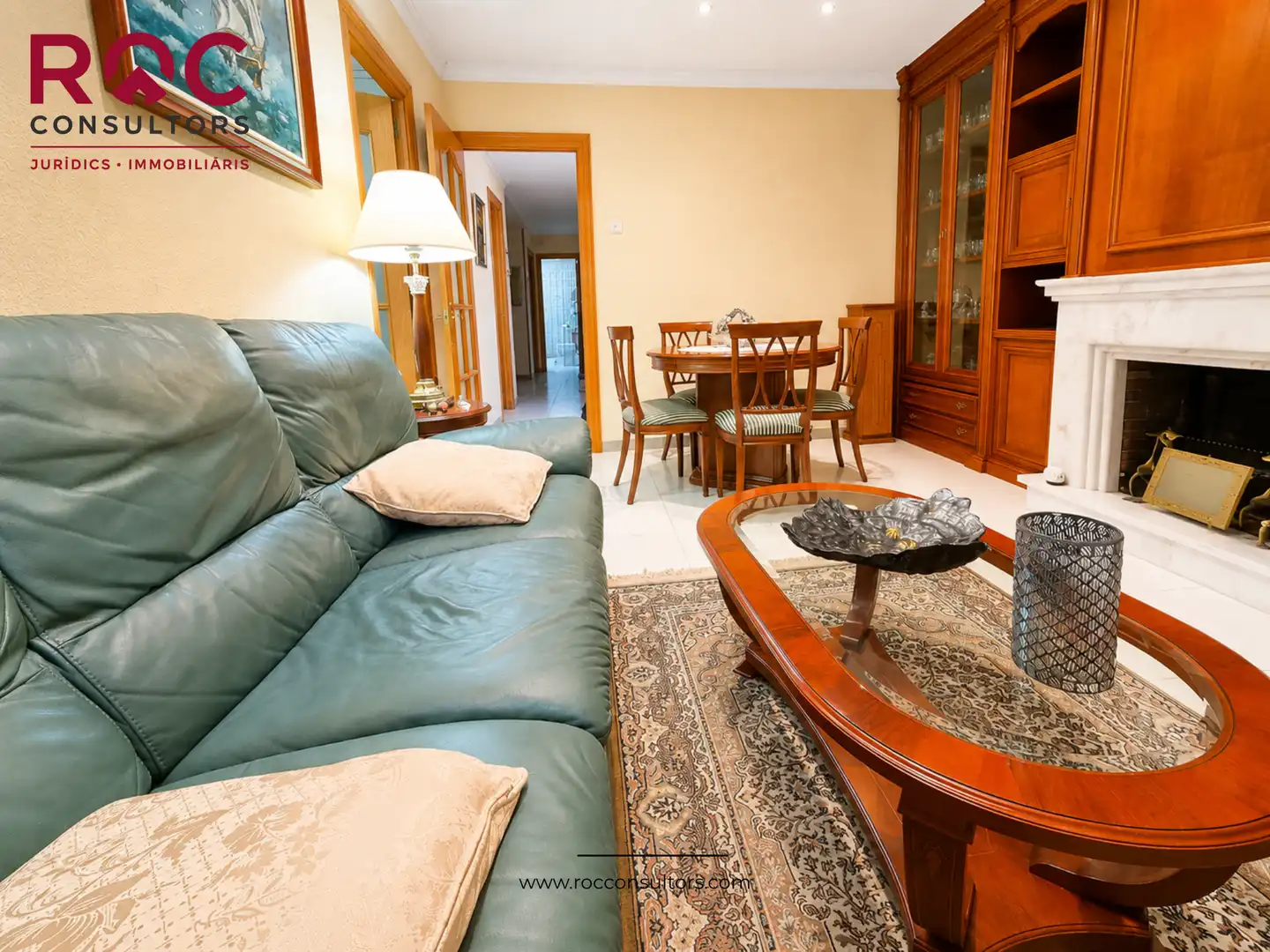 Sala de estar de Piso en venta en Sant Vicenç de Castellet