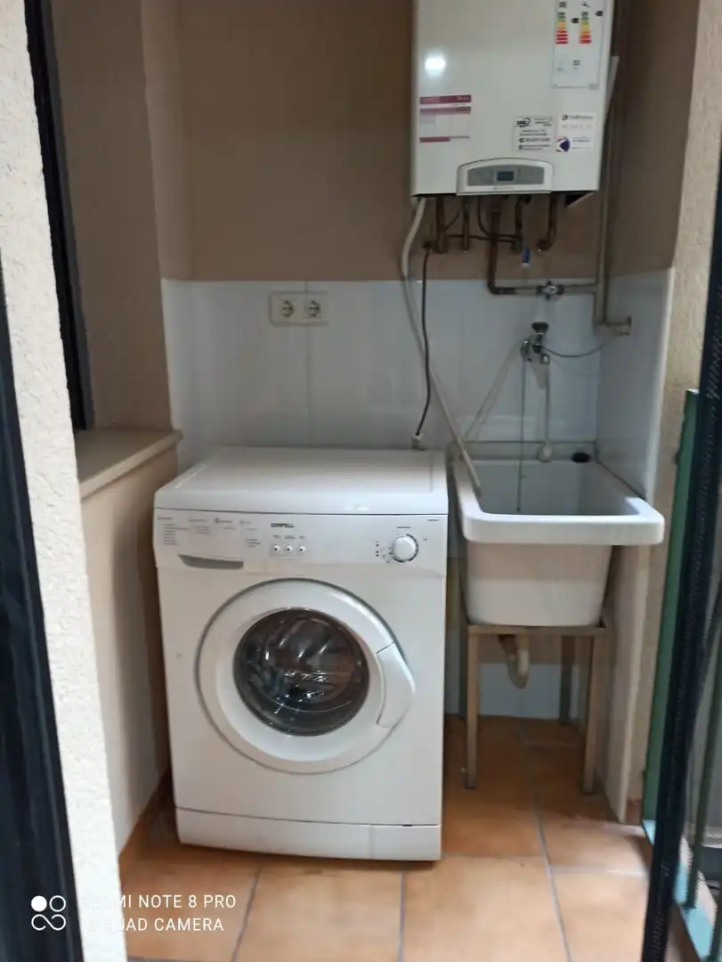 Badezimmer von Wohnung zur Miete in Castelldefels mit Heizung, Terrasse und Balkon