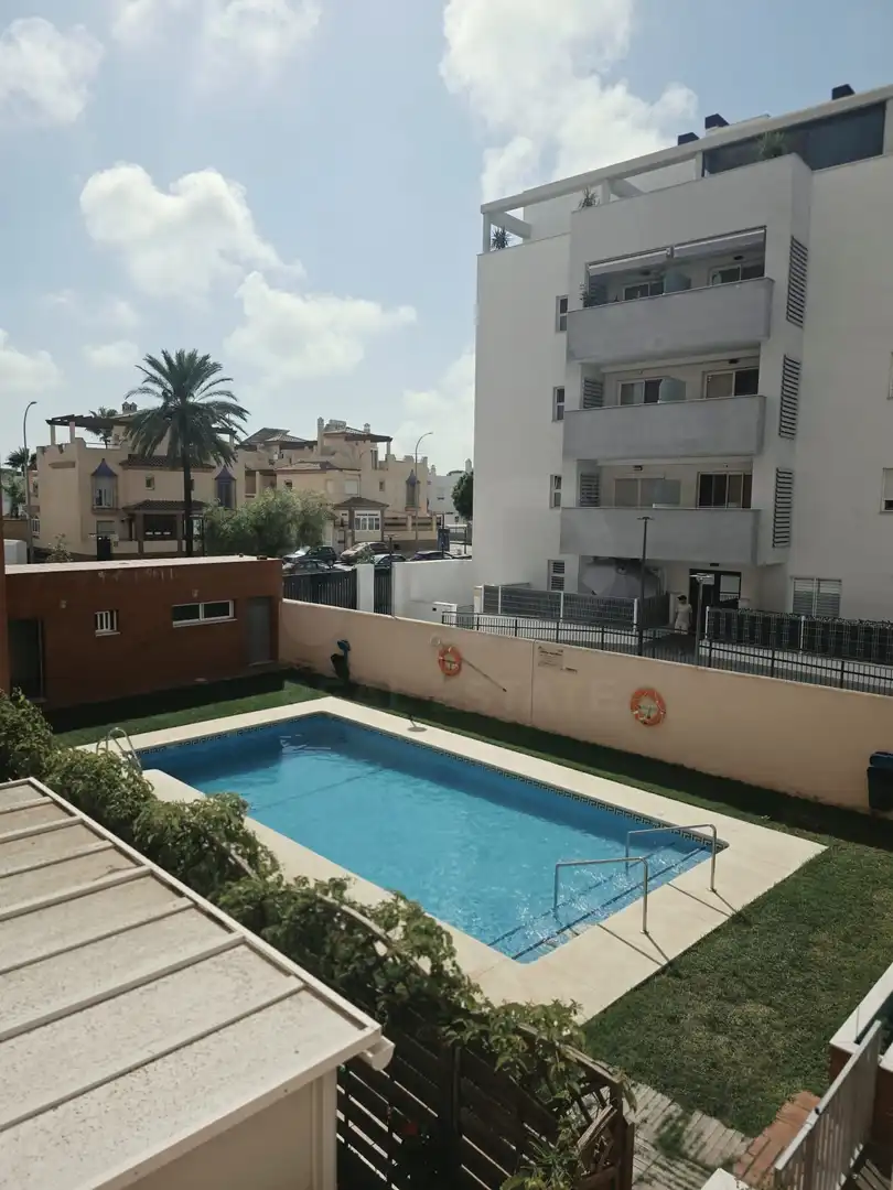 Swimming pool of Flat for sale in Puerto Real  with Air Conditioner, Heating and Swimming Pool