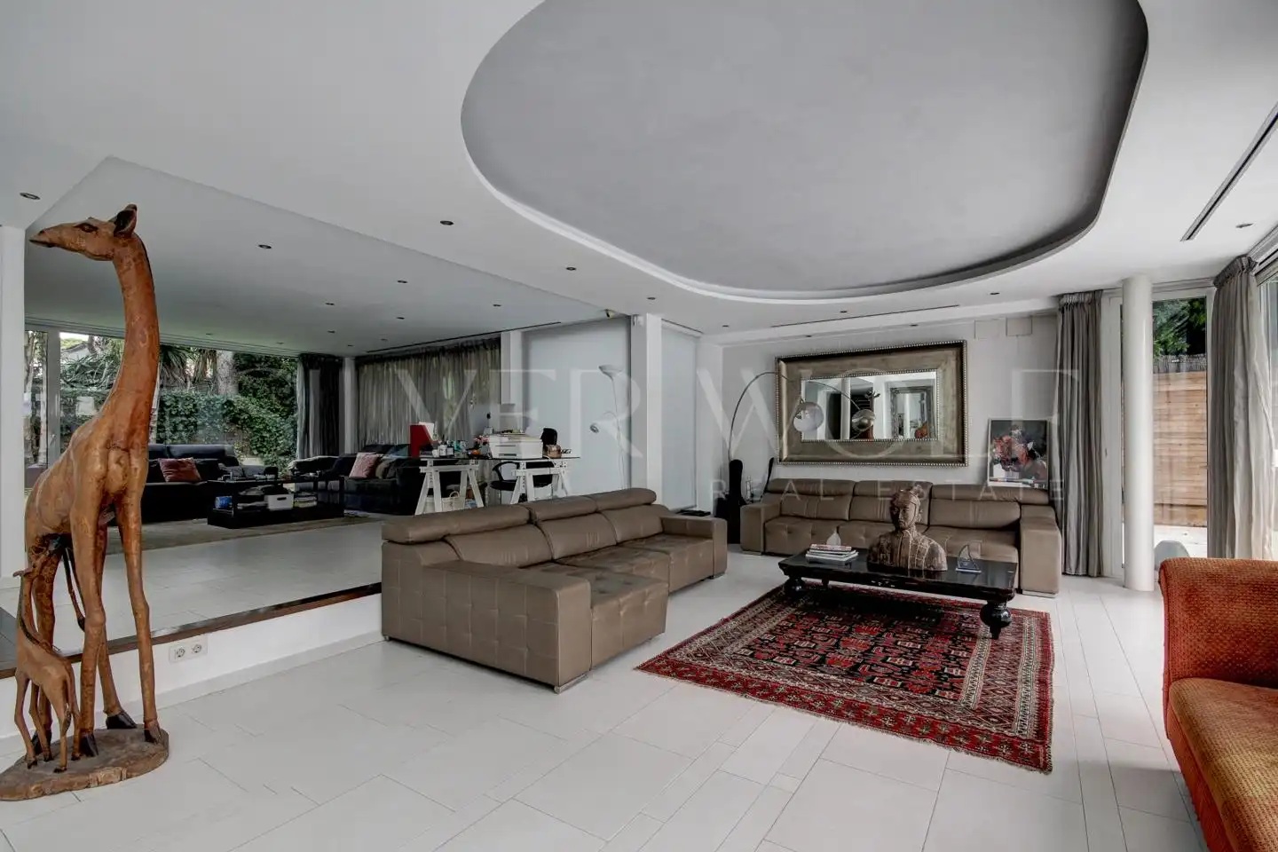 Living room of Houses for sale in Castelldefels  with Air Conditioner, Heating and Private garden