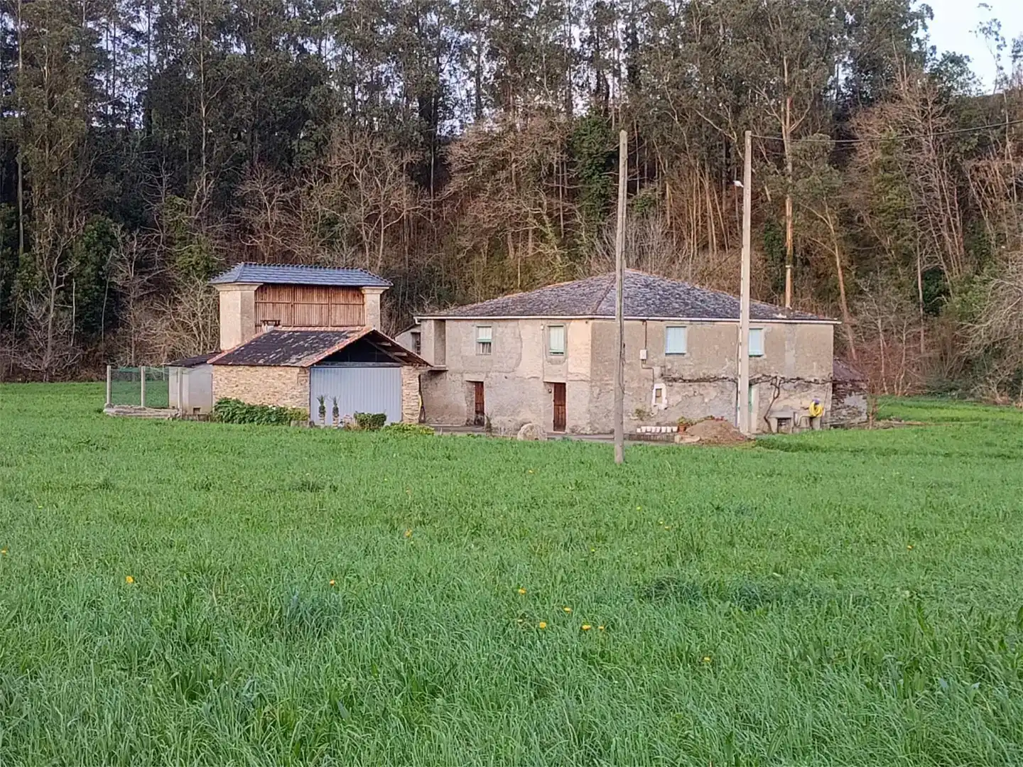 Vista exterior de Finca rústica en venda en Lourenzá