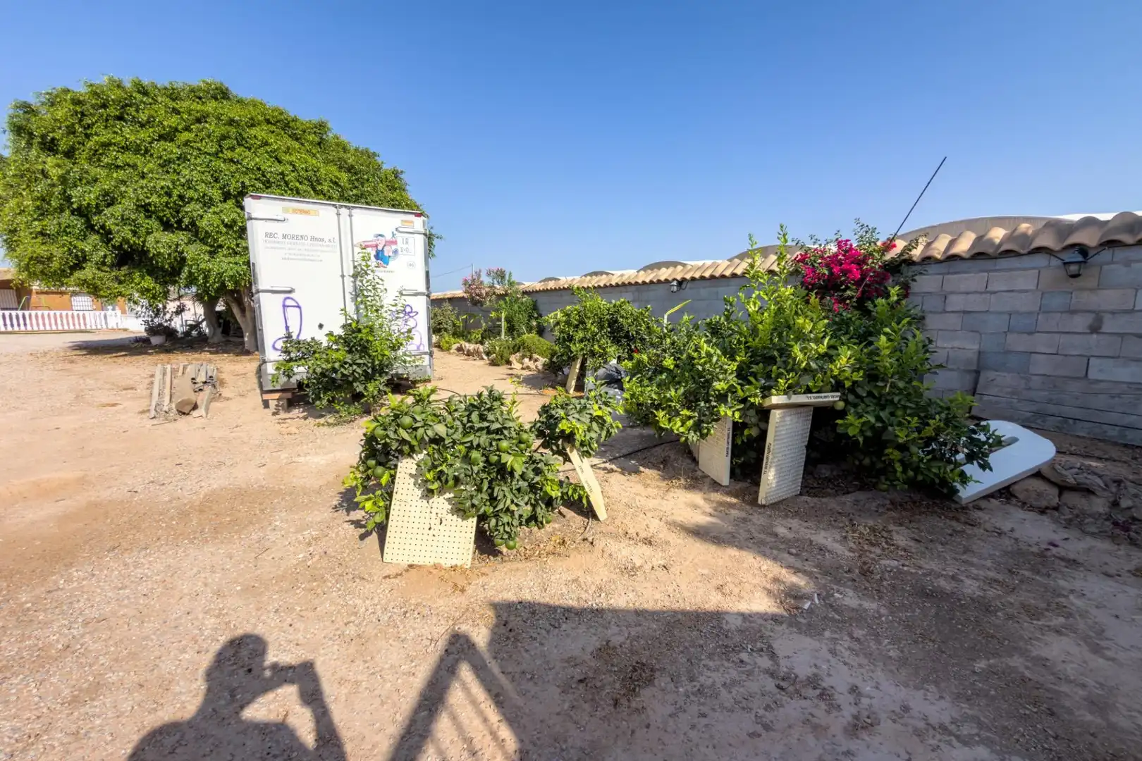 Jardín de Finca rústica en venta en San Javier con Aire acondicionado, Calefacción y Jardín privado