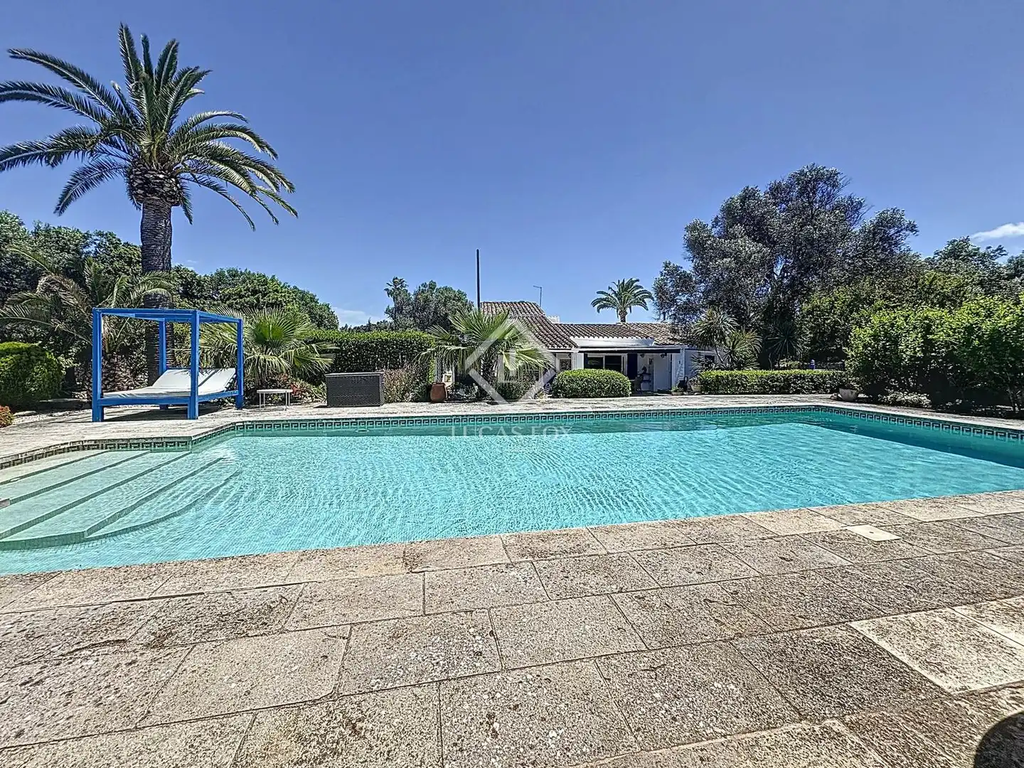 Piscina de Finca rústica en venta en Es Castell con Aire acondicionado, Calefacción y Jardín privado