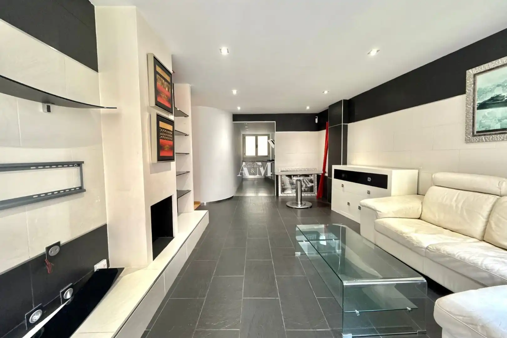 Living room of Apartments for rent in Torrevieja  with Air Conditioner, Heating and Parquet flooring