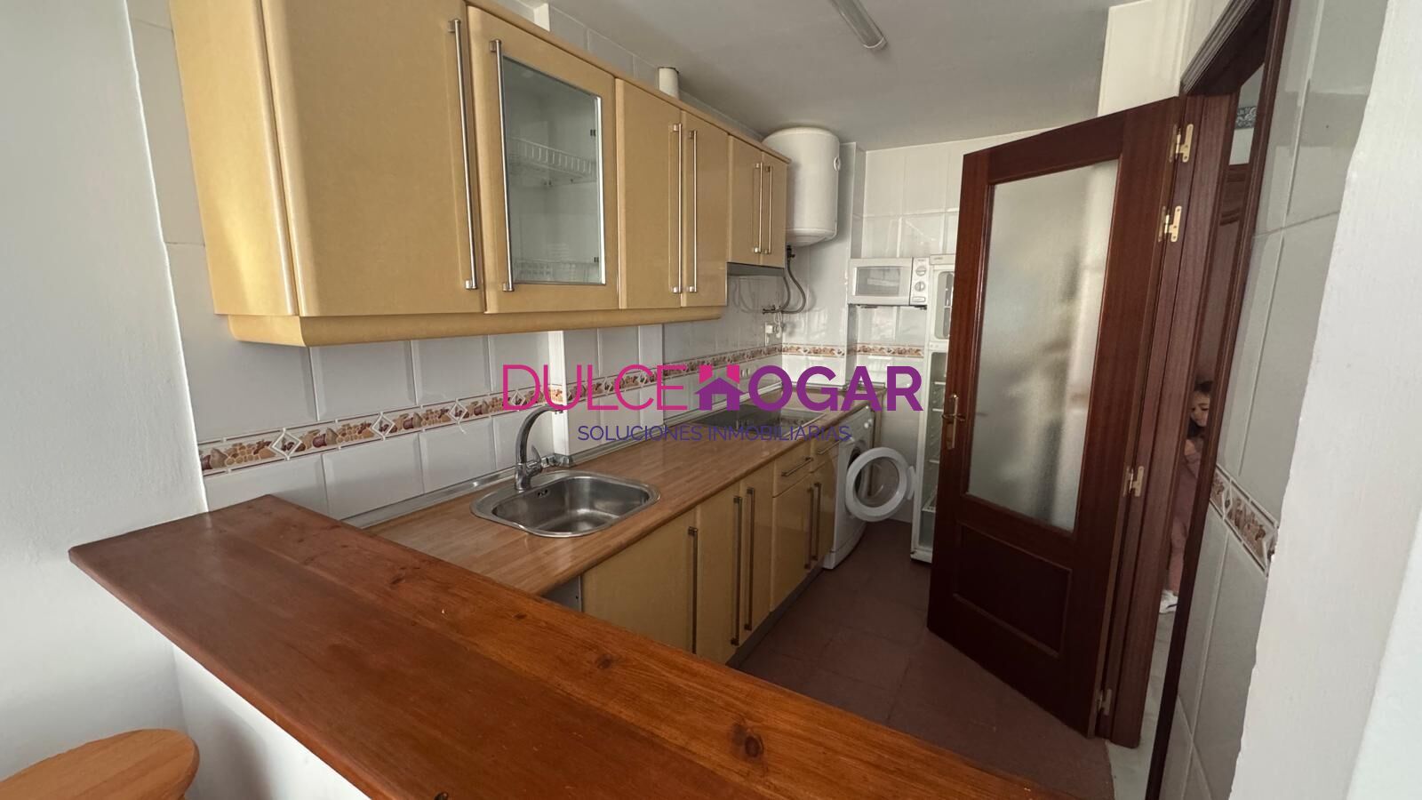 Kitchen of Apartment for sale in Rincón de la Victoria  with Parquet flooring and Balcony