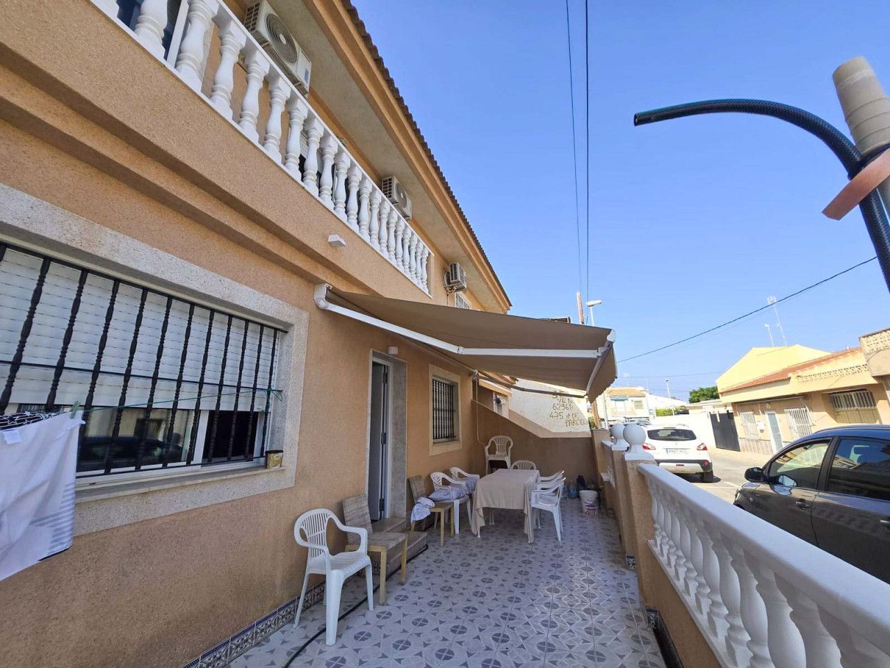 Exterior view of Single-family semi-detached for sale in San Pedro del Pinatar  with Air Conditioner, Heating and Terrace