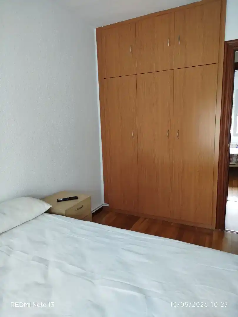 Bedroom of Flat for rent in Santander  with Private garden, Parquet flooring and Storage room