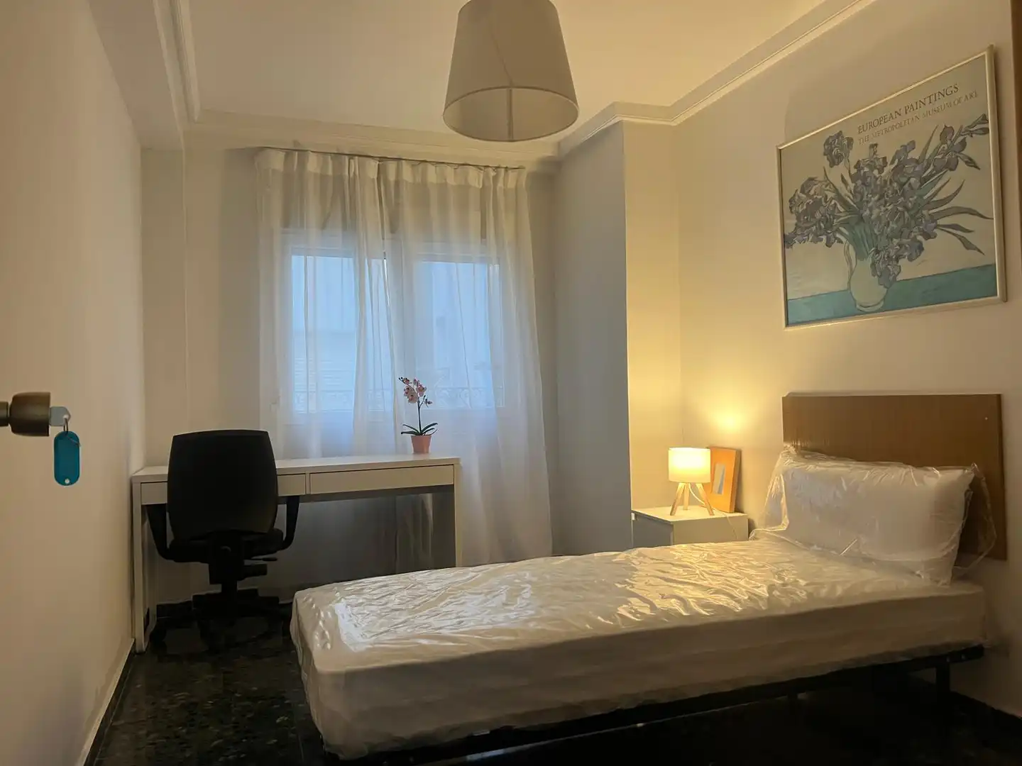Bedroom of Flat for rent in Zaragoza  with Heating, Furnished and Oven