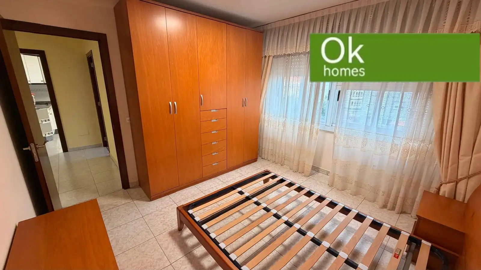 Bedroom of Flat for sale in Arteixo  with Furnished, Oven and Microwave