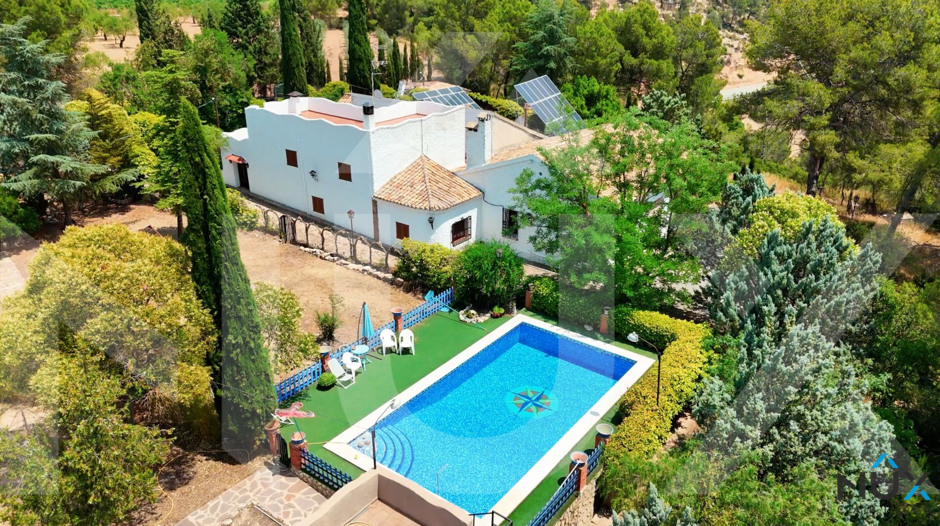 Jardín de Casa o chalet en venta en Cofrentes con Aire acondicionado, Calefacción y Jardín privado
