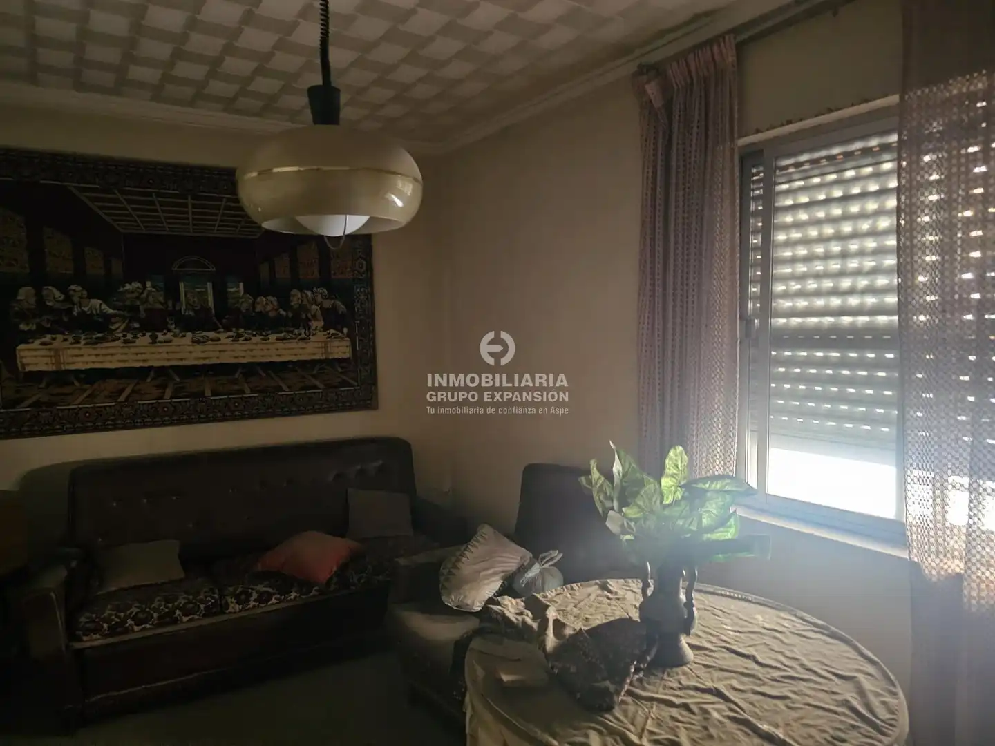 Sala de estar de Casa o chalet en venta en Aspe con Terraza y Trastero