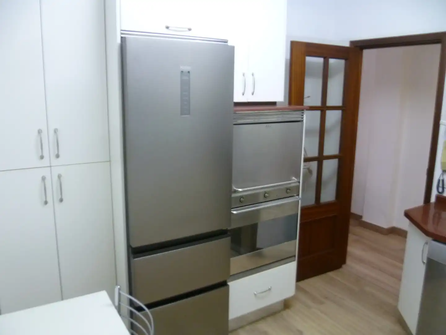 Cuina de Pis de lloguer en Santa Cruz de Tenerife amb Parquet, Moblat i Forn