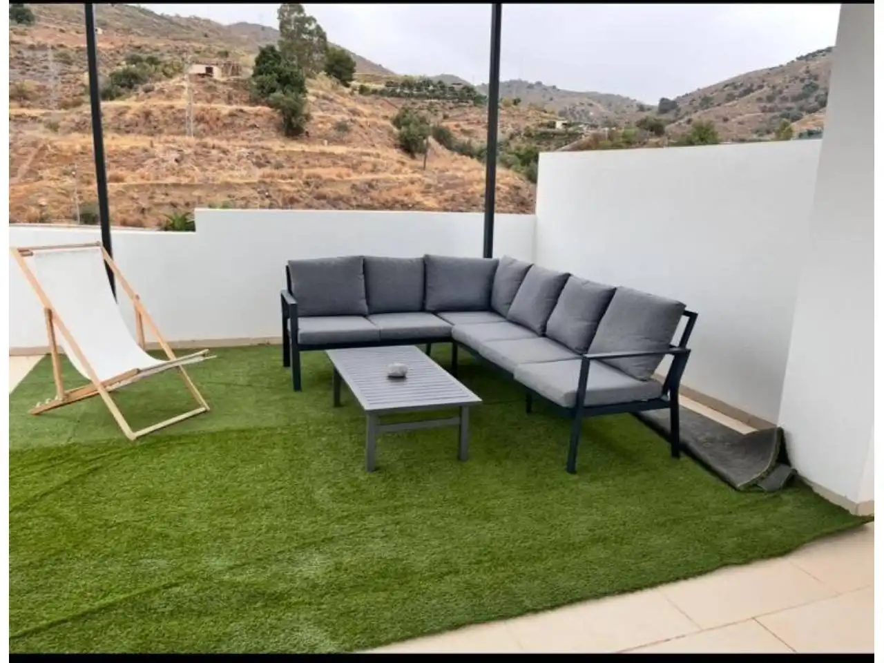 Terraza de Casa adosada de alquiler en Vélez-Málaga con Aire acondicionado, Terraza y Amueblado