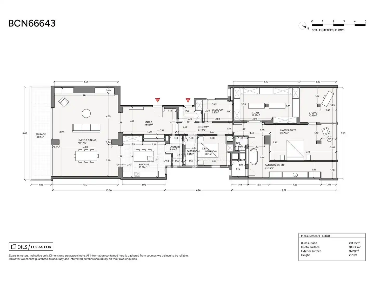Piso en venta en Barcelona con Aire acondicionado, Amueblado y Balcón