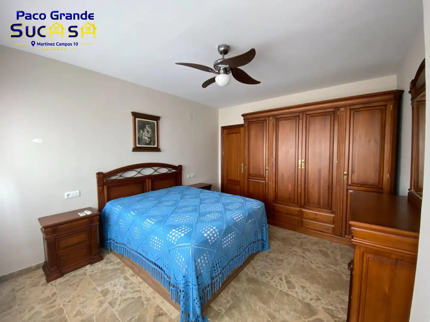 Schlafzimmer von Einfamilien-Reihenhaus zur Miete in Ogíjares mit Klimaanlage, Heizung und Privatgarten